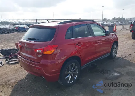 2013 Mitsubishi Outlander Sport Le from USA, damaged, VIN 4A4AP5AU5DE025198